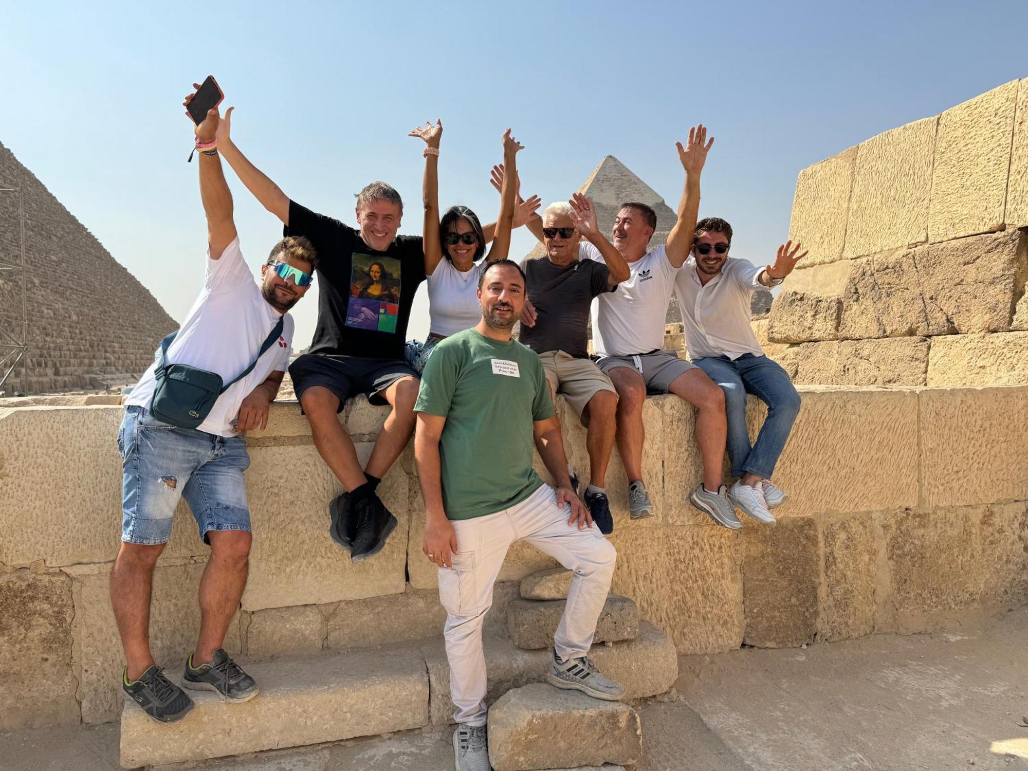 Unique Pyramids Boutique Inn Kafrat al Jabal Экстерьер фото
