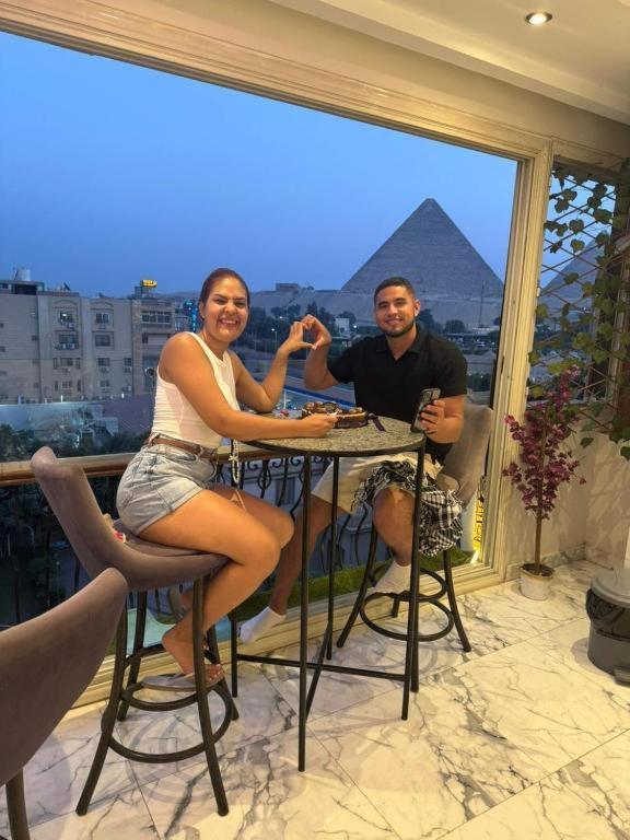 Unique Pyramids Boutique Inn Kafrat al Jabal Экстерьер фото