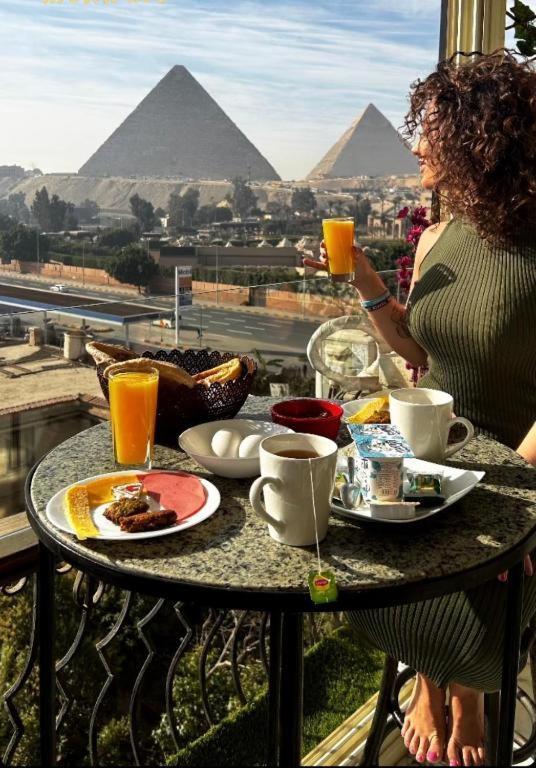 Unique Pyramids Boutique Inn Kafrat al Jabal Экстерьер фото